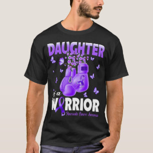 Daughter Of A Warrior Pancreatic Cancer Awareness  T-Shirt
