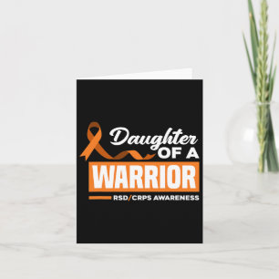 Daughter Of A Warrior Support Supporter Rsd Crps A Card