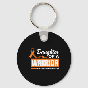 Daughter Of A Warrior Support Supporter Rsd Crps A Key Ring