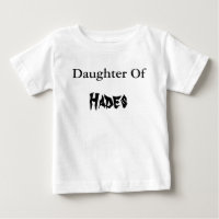 Daughter of Hades baby shirt