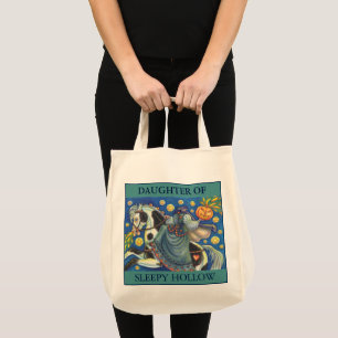 DAUGHTER OF SLEEPY HOLLOW HALLOWEEN TOTE BAG