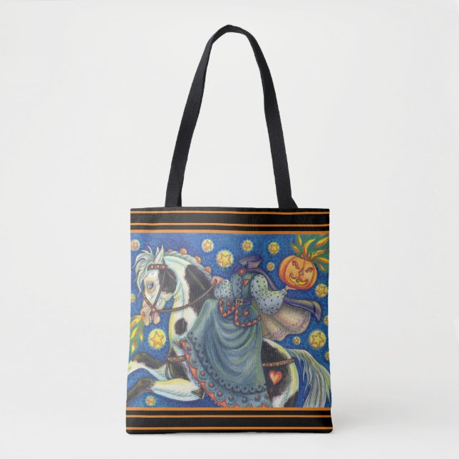 DAUGHTER OF SLEEPY HOLLOW SHOULDER TOTE BAG (Front)
