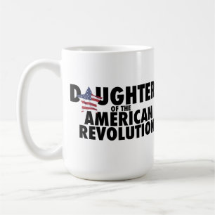 Daughter of the American Revolution DAR Star USA Coffee Mug