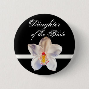 Daughter Of The Bride Wedding ID Bride 6 Cm Round Badge