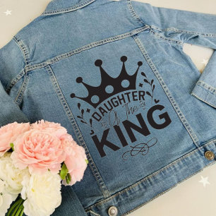 Daughter of the King Crown Denim Jacket