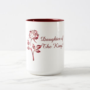 Daughter of the King Two-Tone Coffee Mug