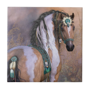 Daughter of the Wind Art Tile