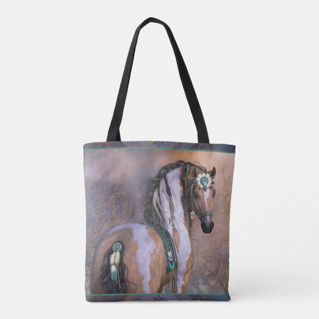 Daughter of the Wind Tote Bag (Back)