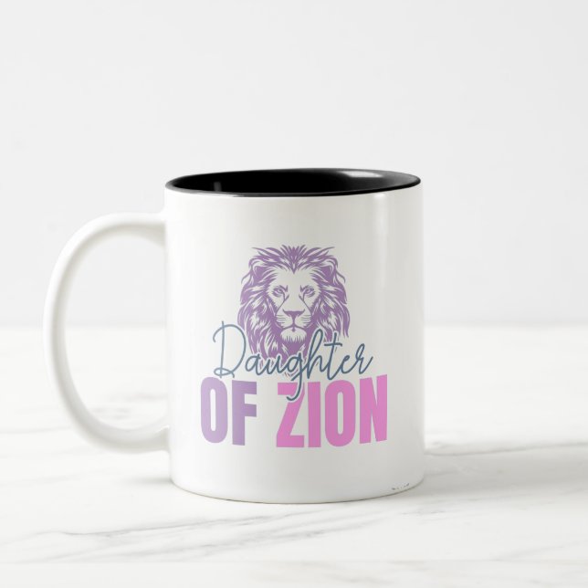 Daughter of Zion Mugs (Left)