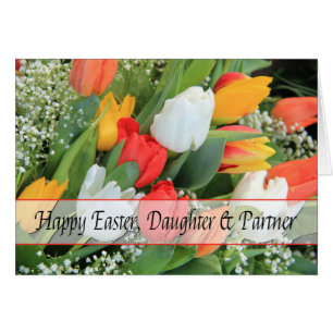 Daughter & Partner Happy Easter