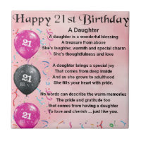 Daughter Poem 21st Birthday