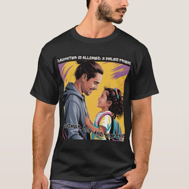 Daughter Rules  T-Shirt (Front)