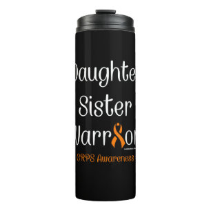 Daughter Sister Warrior...CRPS Thermal Tumbler