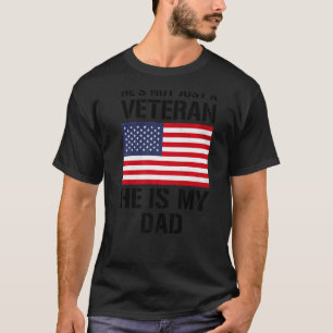 Daughter Son Bulletin Father Dad Veteran T-Shirt