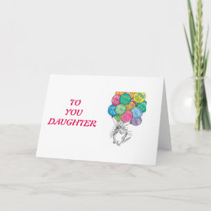 DAUGHTER THANK YOU / YOU ARE THE BEST-BIRTHDAY