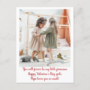 Daughter Valentine's Day Postcard