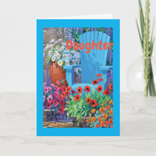 **DAUGHTER** YOU ARE "LOVED" HAPPY BIRTHDAY CARD