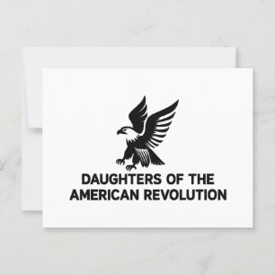 Daughters American Revolution Descendant Patriot Postcard