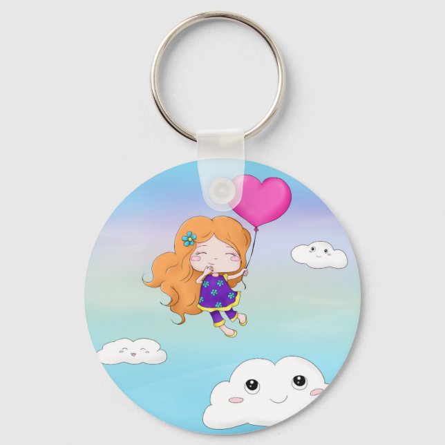 Daughters Angel Key Chain (Front)