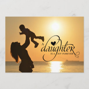 Daughter's Birthday Party Mother Hosting Invites