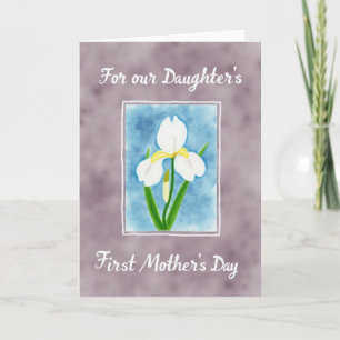 Daughters First Mothers Day Flower Card