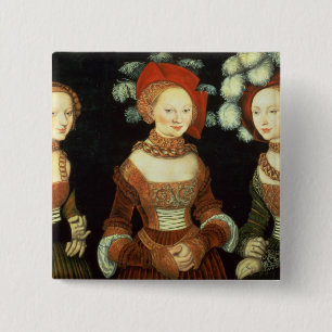 Daughters of Duke Heinrich of Frommen 15 Cm Square Badge