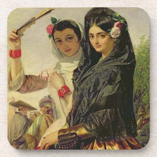 Daughters of the Alhambra Coaster (Front)