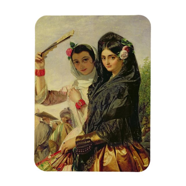 Daughters of the Alhambra Magnet (Vertical)