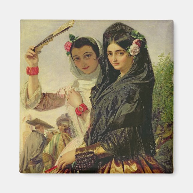 Daughters of the Alhambra Magnet (Front)