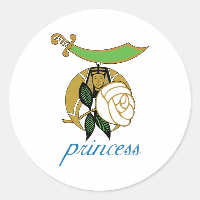 Daughters of the Nile Classic Round Sticker (Front)