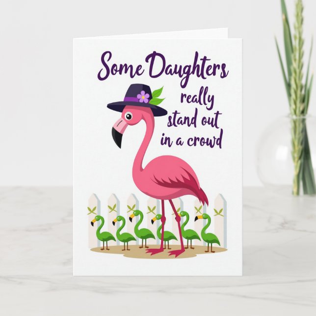 Daughters Stand Out Card (Front)