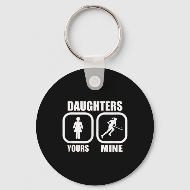 Daughters Yours  Key Ring (Front)