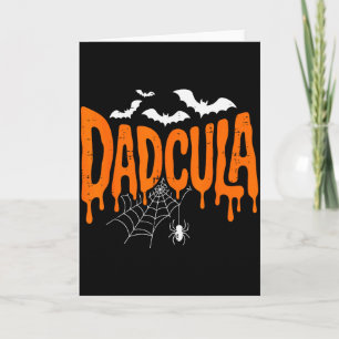Daula Funny Halloween Dad Costume Sder Bat For Dad Card