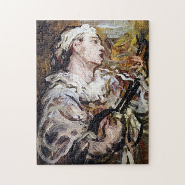 Daumier’s Pierrot art puzzle (Vertical)