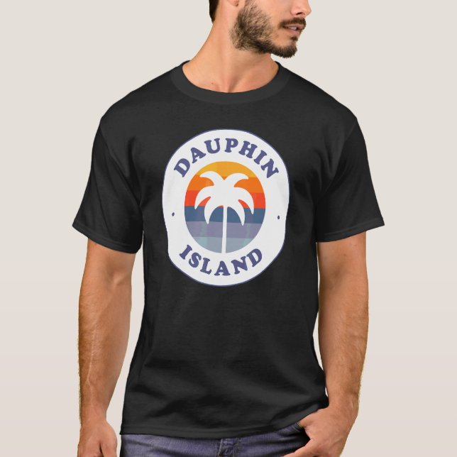 Dauphin Island Beach Alabama Al Gulf Coast Souveni T-Shirt (Front)