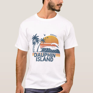 Dauphin Island Beach Alama Men Women Vacation Summ T-Shirt