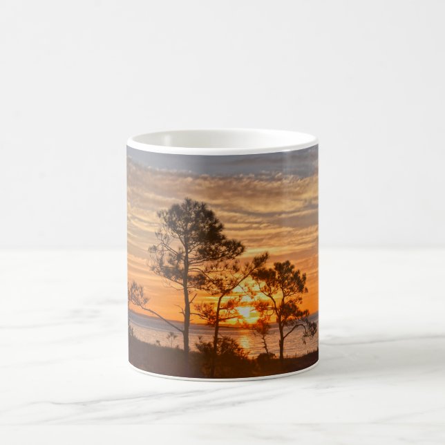 Dauphin Island Refuge Sunrise, Alabama Coffee Mug (Center)