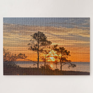 Dauphin Island Refuge Sunrise, Alabama Jigsaw Puzzle