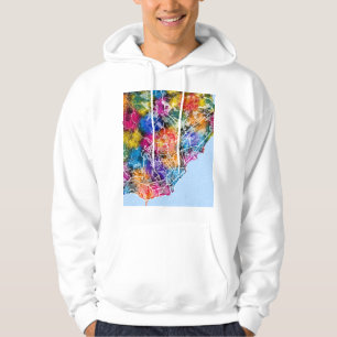 Davao City Philippines City Map Hoodie