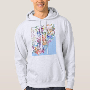 Davao City Philippines City Map Hoodie