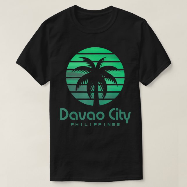 Davao City Philippines  T-Shirt (Design Front)