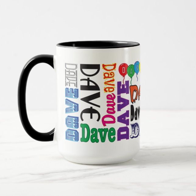 Dave Coffee mug (Left)