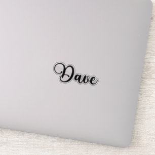 Dave Name - Handwritten Calligraphy