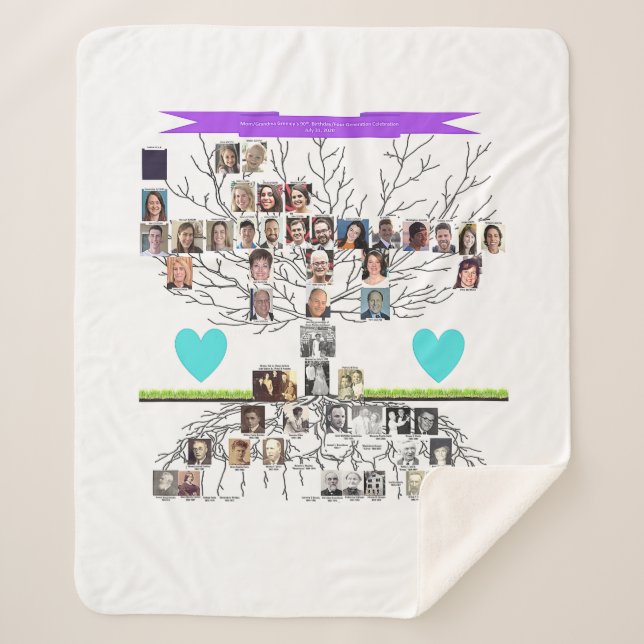 Dave private sherpa blanket (Front)