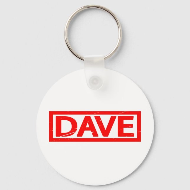 Dave Stamp Key Ring (Front)