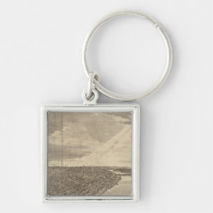 Davenport, Iowa, as seen from south west Key Ring