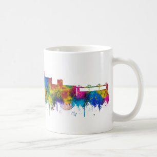 Davenport Iowa Skyline Coffee Mug