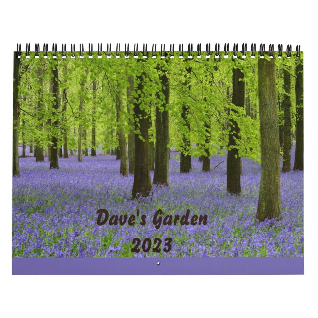 Dave's Garden 2023 Calendar  (Cover)