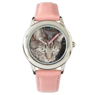 Dave's Watching You Bezel with Pink Numbers Watch