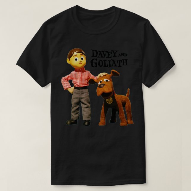 Davey and Goliath T-Shirt (Design Front)